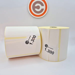 Euro-Label 100 x 50mm - Thermische Euro-Labels 1.300 per rol