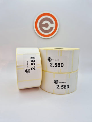 Euro-Label 51 x 25mm Thermische Euro-Labels 2.580 per rol