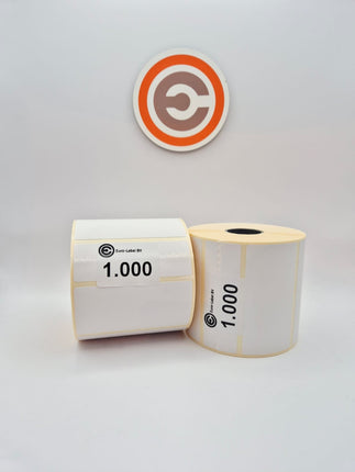 Euro-Label 76 x 38mm - Thermische Euro-Labels - Permanent/Afneembaar 1.000 per rol