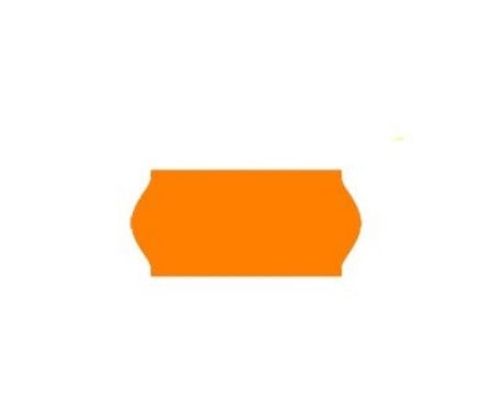 Euro-Label Blisterpack 26x12mm Oranje permanent