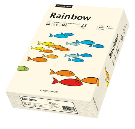 Euro-Label BV Rainbow A4 80 gram creme pak 500 vel