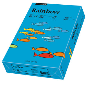 Euro-Label BV Rainbow A4 80 gram diepblauw, pak 500 vel