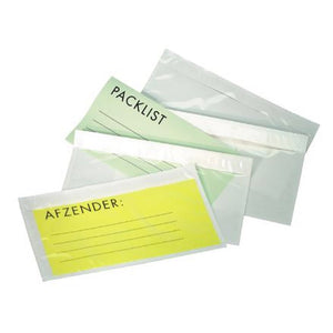 Euro-Label Paklijstenvelop 235x175/220x160mm blanco 1000st