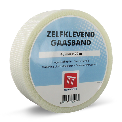 Technotape Gaasband 48 mm x 90 m - Zelfklevend en Scheuroverbruggend