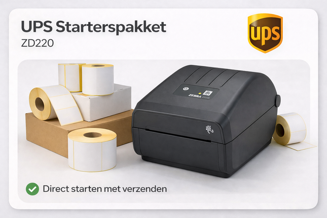 Zebra UPS Starterspakket ZD220D
