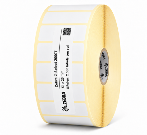 Zebra Z-Select 2000T 51x25mm