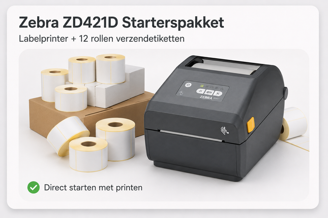 Zebra ZD421D Starterspakket