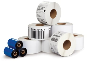 12 rollen a 800 labels - 100x90mm - Vellum