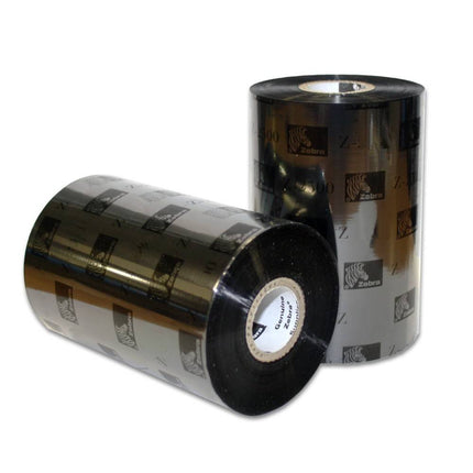 12 stuks Zebra Ribbon - zwart - Thermal Transfer - 02300BK11045