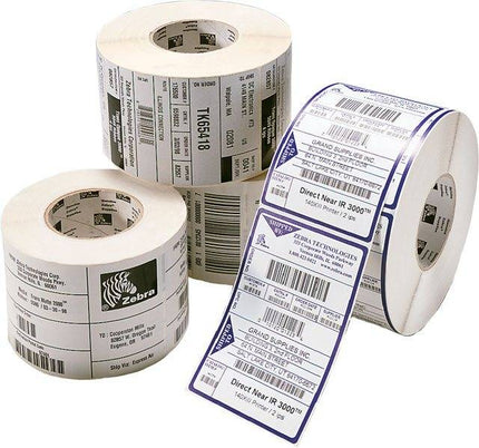 4 rollen Zebra Z-Select 1000T - 100x100mm - 1670/rol - 3004645