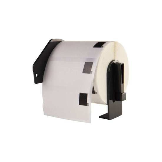 Brother DK-11209 compatible labels, 29 mm x 62 mm, 800 labels per rol, incl brother houder, permanent