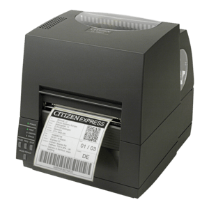 Citizen printers Citizen CL-S631II, 12 dots/mm (300 dpi), EPL, ZPL, Datamax, multi-IF (Ethernet, Premium), zwart