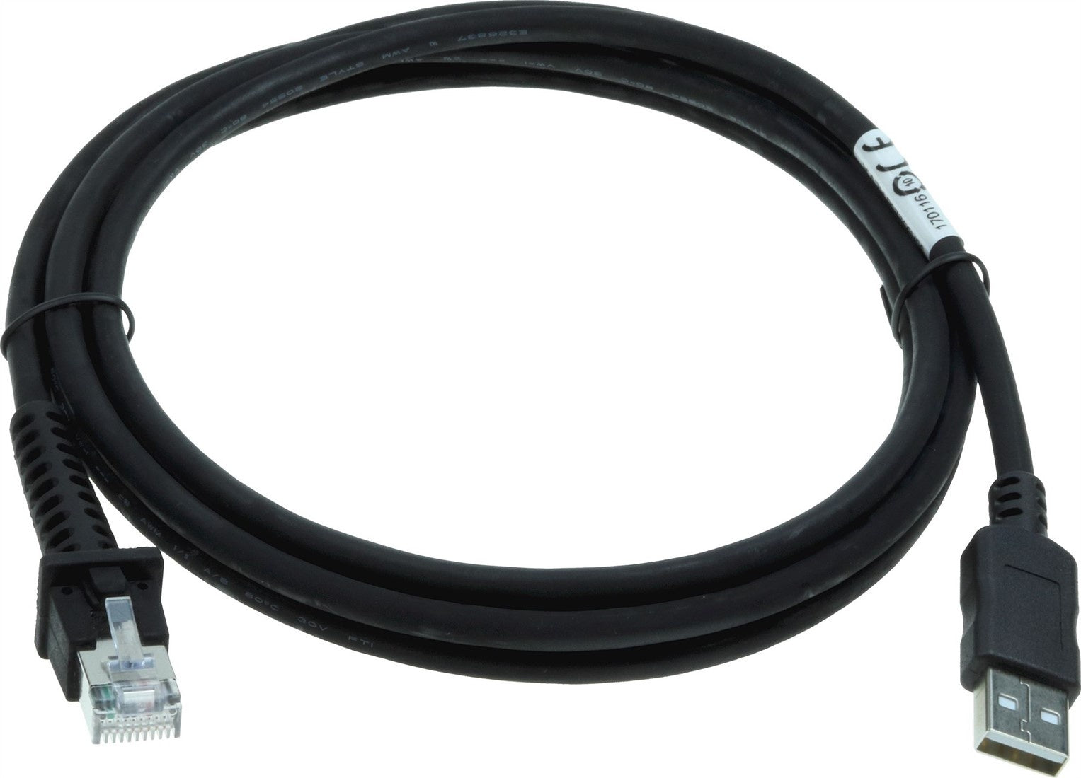 Rechte kabel van 2 meter