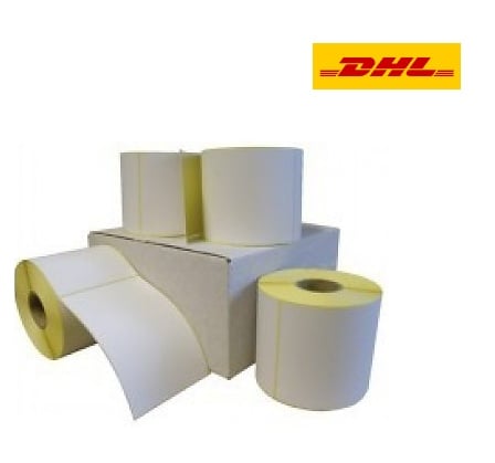 DHL Verzendetiket 102x210mm 12 rollen