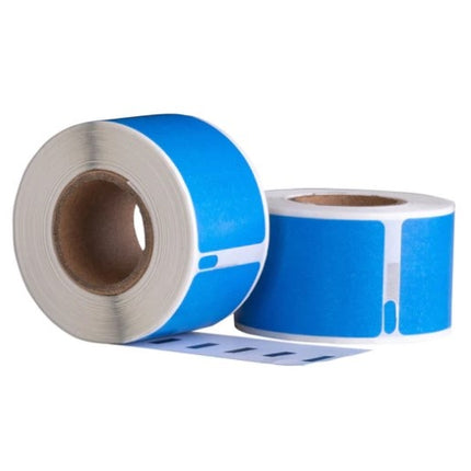 Dymo 99014 Blauw compatible labels, 101 mm x 54 mm, 220 etiketten, permanent