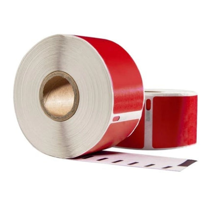 Dymo 99014 Rood compatible labels, 101 mm x 54 mm, 220 etiketten, permanent