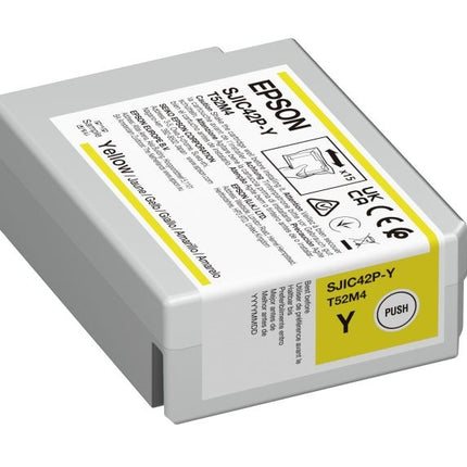 Epson C4000 Inktcartridge | Geel