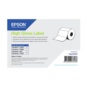 Epson High Gloss Labels | 76 x 127 mm