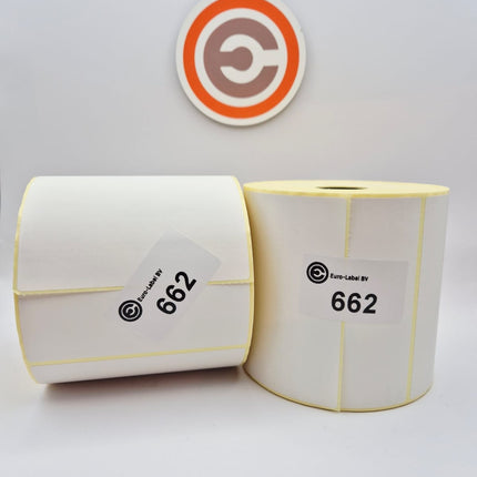 Euro-Label 100 x 100mm - Thermische Euro-Labels 662 per rol