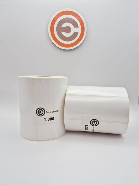 Euro-Label 100 x 38mm PP White Gloss Euro-Labels 1.000 per rol