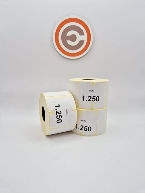 Euro-Label 46 x 23mm- Thermische Euro-Labels 1.250 per rol