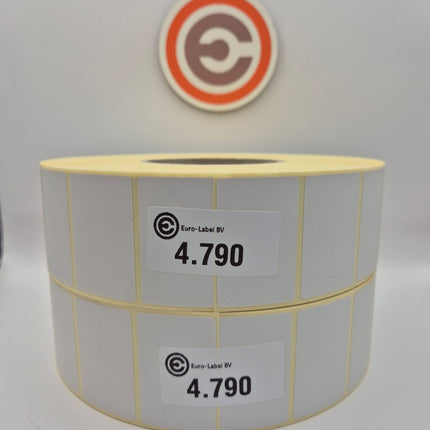 Euro-Label 50 x 32mm - Thermische Euro-Labels 4.760 per rol