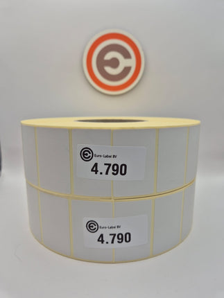 Euro-Label 50 x 32mm - Thermische Euro-Labels 4.760 per rol