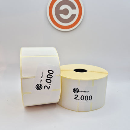 Euro-Label 57 x 32mm - Thermische Euro-Labels 2.000 per rol