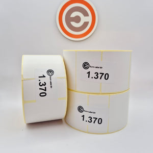 Euro-Label 57 x 51mm - Thermische Euro-Labels 1.370 per rol