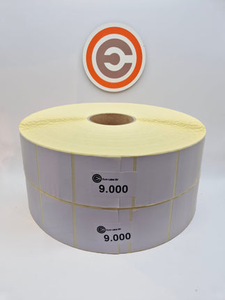 Euro-Label 60 x 50mm - Thermische Euro-Labels 9000 per rol