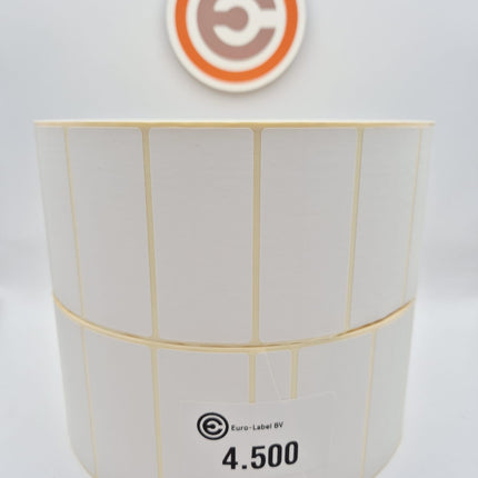Euro-Label 70 x 32mm Thermische Euro-Labels 4500 per rol