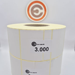 Euro-Label 70 x 50mm - Thermische Euro-Labels 3.000 per rol