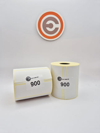 Euro-Label 80 x 30mm - Thermische Euro-Labels 900  per rol