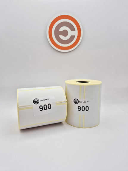 Euro-Label 80 x 30mm - Thermische Euro-Labels 900  per rol