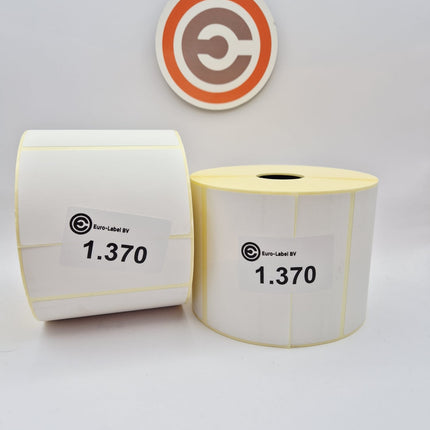 Euro-Label 80 x 50mm - Thermische Euro-Labels 1.370 per rol
