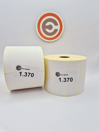 Euro-Label 80 x 50mm - Thermische Euro-Labels 1.370 per rol