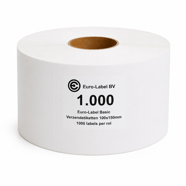 Euro-Label Basic 100x150 mm 1000 per rol
