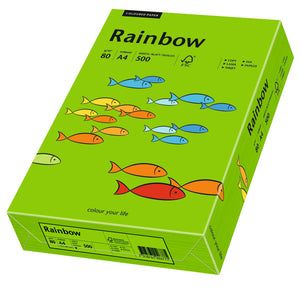 Euro-Label BV Rainbow A4 80 gram diepgroen, pak 500 vel