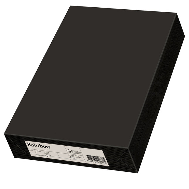 Euro-Label BV Rainbow A4 80 gram zwart, pak 500 vel