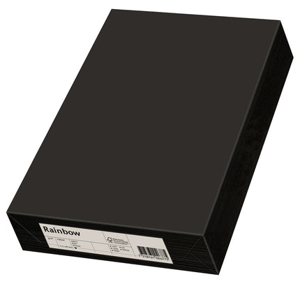 Euro-Label BV Rainbow A4 80 gram zwart, pak 500 vel