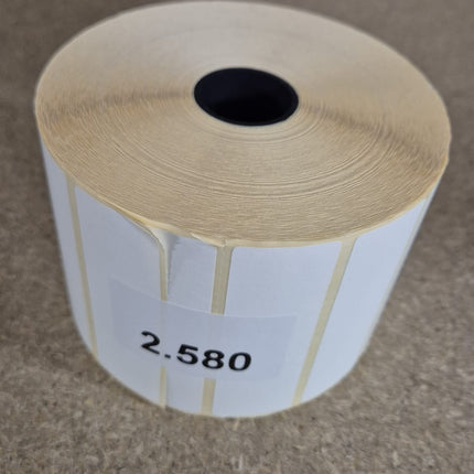 Euro-Label Etiketten 76x25 - Thermo top - 2580 per rol