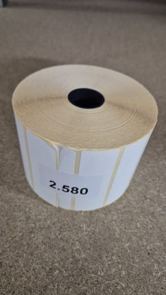 Euro-Label Etiketten 76x25 - Thermo top - 2580 per rol