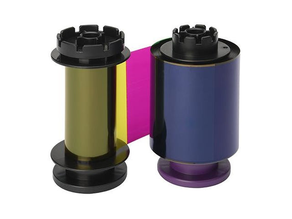 Euro-Label Evolis color ribbon (YMCK) retransfer