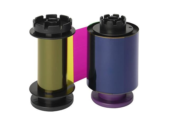 Euro-Label Evolis color ribbon (YMCK) retransfer