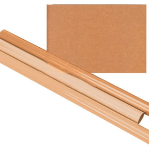 Euro-Label Inpakpapier haza kraft gestreept 60gr 100cmx10m