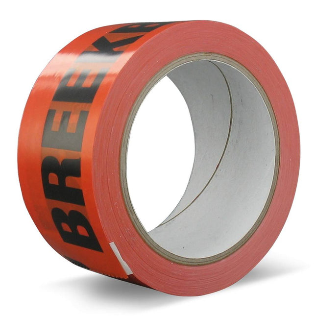Euro-Label Oranje Tape - Breekbaar/Fragile