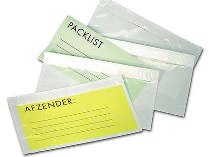 Euro-Label paklijstenvelop 325x235/310x230mm blanco 500st