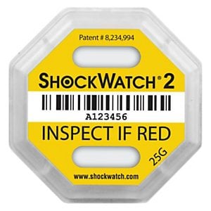Euro-Label Schokindicatoren voor verzendingen (10 stuks)