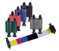 Evolis Multi-kleur-inktlint, 2 panel