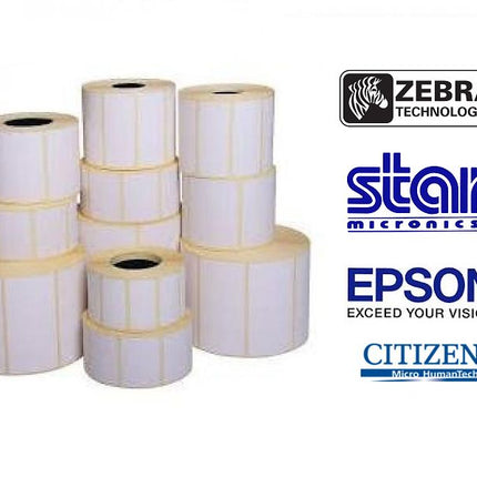 Premium Coated Direct Thermische Labels met permanente belijming